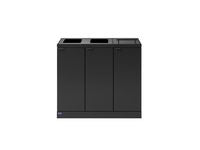 Avfallsbeholder BICA 887 3x45L antrasitt