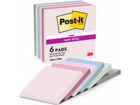 Notatblokk POST-IT SSN 76x76 Soulful (6)