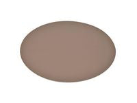Bordbrikke West PVC 43,5x28 oval lysbrun