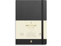 Notatbok BURDE Deluxe A6 sort