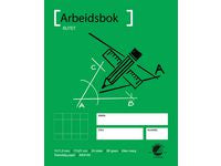 Arbeidsbok 17x21 80g 7x11,5 rutet