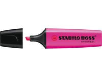 Tekstmarker STABILO Boss mørk rosa