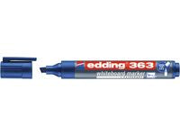 Whiteboardpenn EDDING 363 skrå blå