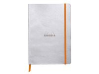 Notatbok RHODIA Rhodiarama A5 sølv