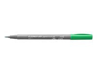 Fiberpenn STAEDTLER PL 371 brush grønn