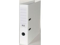 Brevordner 80mm skinne A4 hvit