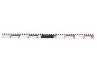 Tavlelinjal LINEX 100cm rød/hvit