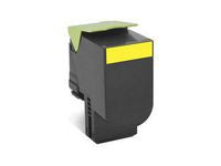 Toner LEXMARK 80C2HY0 3K gul