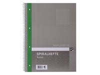 Spiralhefte EMO A4 60g 70 blad ruter