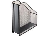 Tidsskriftsamler HELIT mesh metall sort