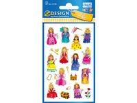 Etikett AVERY dekor prinsesser (3)
