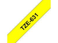 Tape BROTHER TZe-631 12mmx8m sort/gul