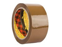 Emballasjetape SCOTCH BCSR 50mmx66m brun