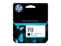 Blekk HP 711 CZ129A sort