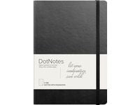 Notatbok BURDE DotNotes A5 udatert sort