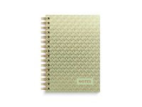 Notatbok BURDE A5 linjer 300s Art Deco