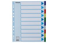 Skilleblad ESSELTE A4+ PP 10-del 5frg