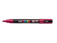 Paintmarker UNI Posca PC-3M mørk rød