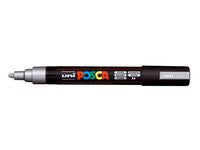 Paintmarker UNI Posca PC-5M sølv