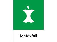 Kildesorteringsetikett Matavfall A4