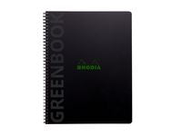 Notatbok RHODIA GreenBook A4+ 90g linjer