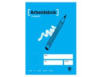 Arbeidsbok A4 80g ulinjert