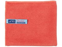 Klut UNIQ Duotex microfiber 30x35cm rød