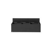 Avfallsbeholder BICA 811 3x20L sort