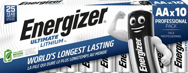 Batteri ENERGIZER U.Lithium AA/L91 (10)