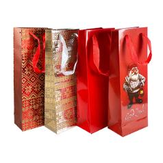 Flaskepose assorterte julemotiv