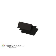 Bordkort POLLEN 85x80mm sort(25)