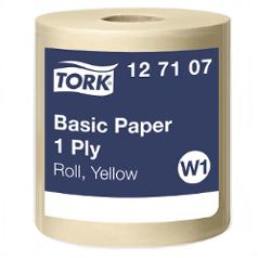 Industritørk TORK Basic W1 1190m gul