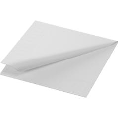 Serviett DUNI 2L 24cm hvit (300)