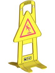 Varselskilt STAFF Wet Floor