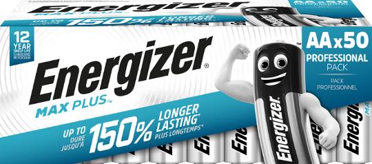 Batteri ENERGIZER Max Plus AA (50)