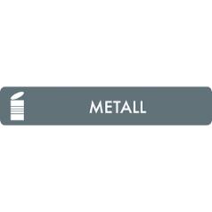 Kildesorteringsmagnet Metall 16x3cm