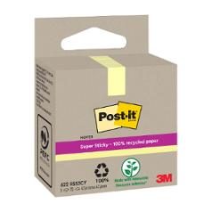 Notatblokk POST-IT SSN48x48 resi gul (3)