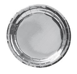Tallerken JOKER 18,5cm sølv (8)
