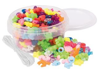 Perler PLAYBOX perlemix m.elastikk (250)