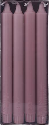 Kronelys DIANA stearin 24cm rosa (8)