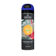 Merkespray SOPPEC Fluo 500ml blå