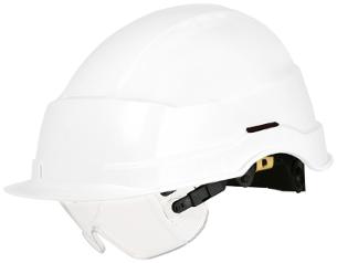 Vernehjelm IRIS II uventilert hvit