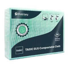 Klut TASKI SUS Compost 43x31cm grønn(50)