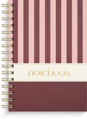 Spiralbok BURDE A5 Stripes