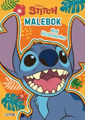 Malebok EGMONT Stitch m.klistermerker