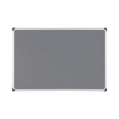 Oppslagstavle BI-OFFICE 60x90 grå