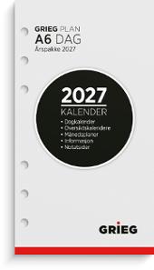 Årspakke GRIEG A6 2027 dag
