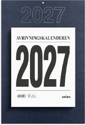 Avrivningskalender GRIEG 27 stor m/plate