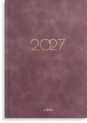 Dagbok GRIEG Libra Colore 2027 burgunder