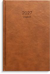 Dagbok GRIEG Lux A5 2027 brun